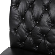 Broxton - Tuft Dining Rolltop Chairs With Button Tufted Backrest (Set of 2) - R&R Furniture Gallery (Fountain Valley, CA)