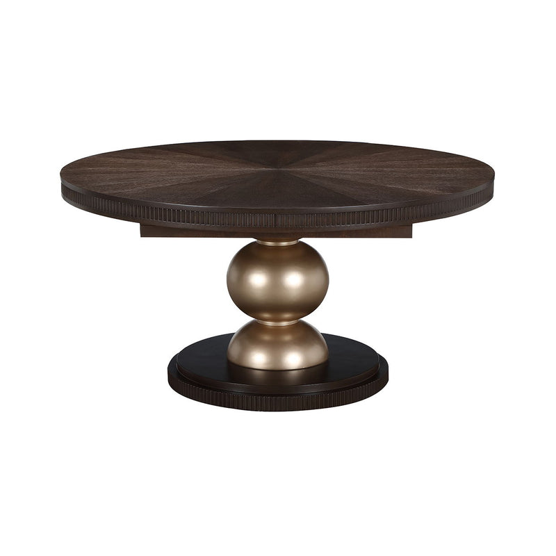 West Kensington - Oval Dining Table - Medium Espresso - R&R Furniture Gallery (Fountain Valley, CA)