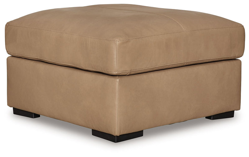 Bandon - Oversized Accent Ottoman - Toffee - R&R Furniture Gallery (Fountain Valley, CA)