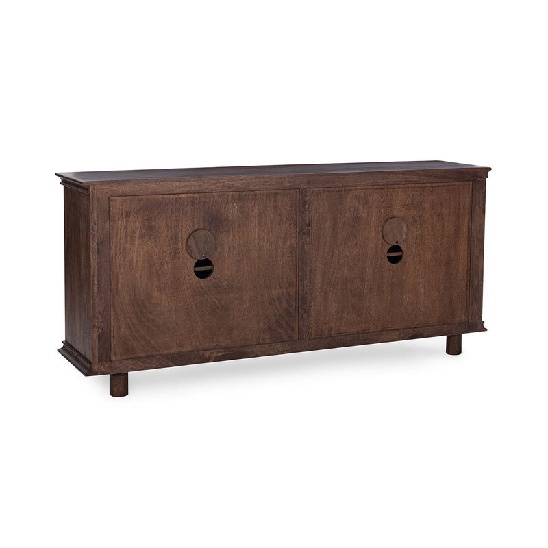 Shira - 4 Door Buffet - Kona Brown - R&R Furniture Gallery (Fountain Valley, CA)