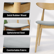 Ergonomic Back Dining Chairs (Set of 2) - R&R Furniture Gallery (Fountain Valley, CA)