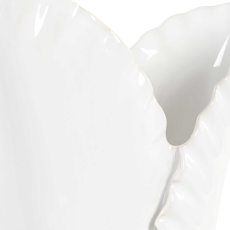 Leafscape - Vases (Set of 2) - White