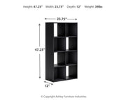 Signature Design by Ashley Langdrew cube organizer with multiple compartments for versatile storage and organization.