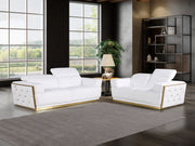 1111 - Leather Living Room Set - R&R Furniture Gallery (Fountain Valley, CA)