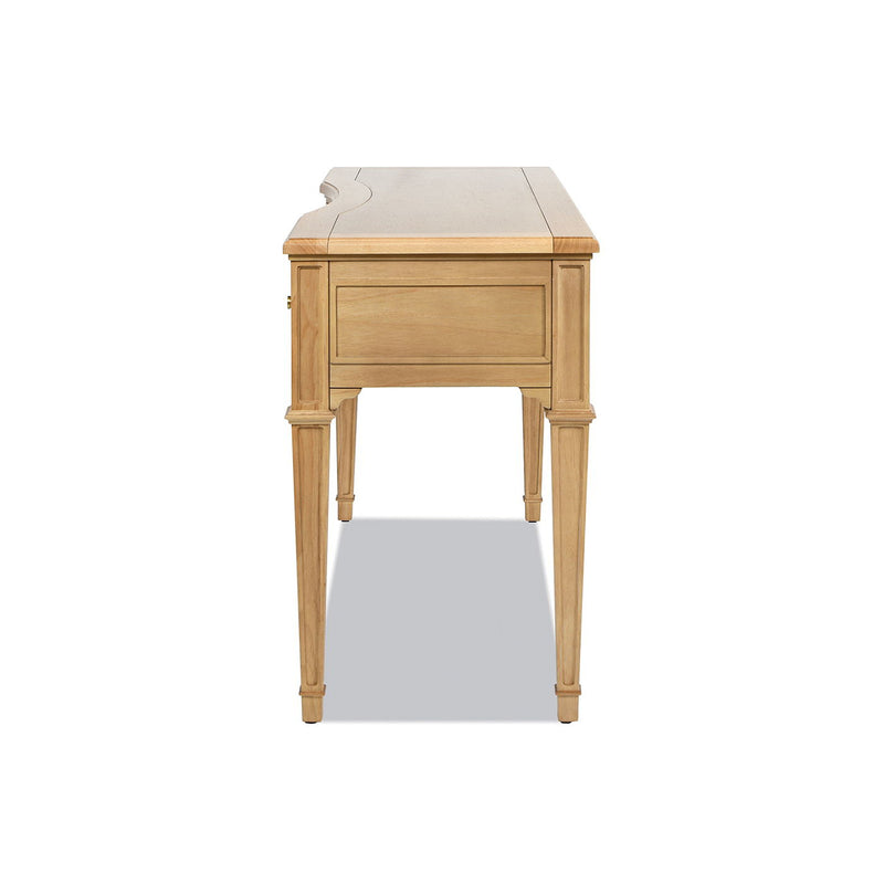 Dauphin - 3 Drawer Executive Desk - R&R Furniture Gallery (Fountain Valley, CA)