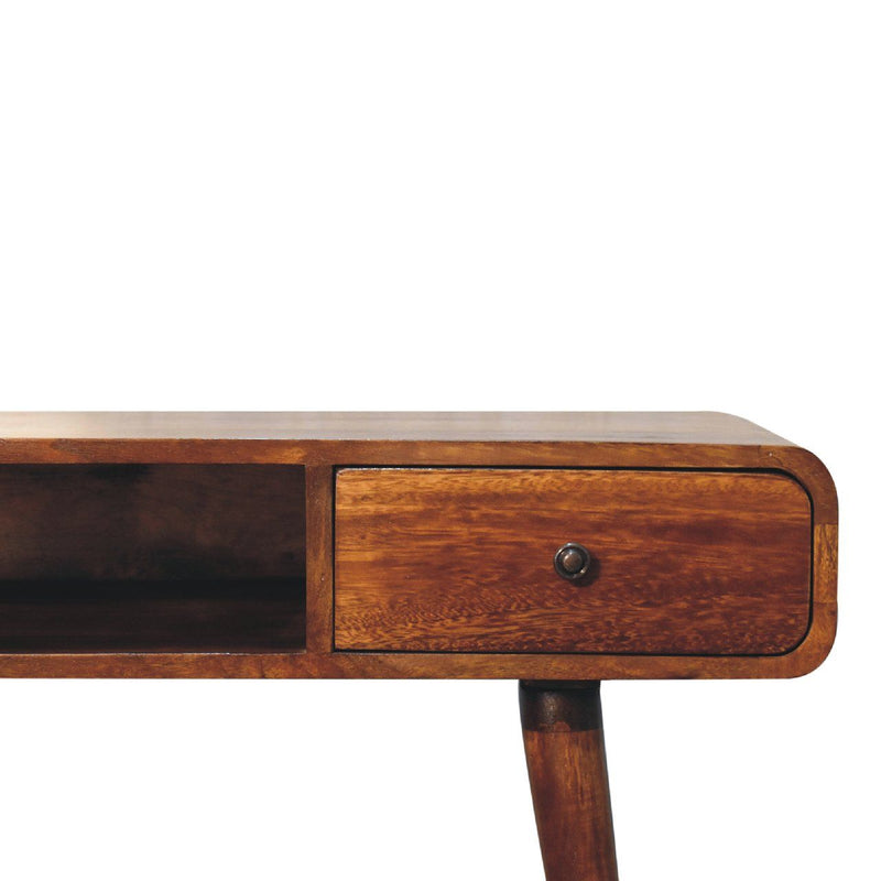 Curved Writing Desk - R&R Furniture Gallery (Fountain Valley, CA)
