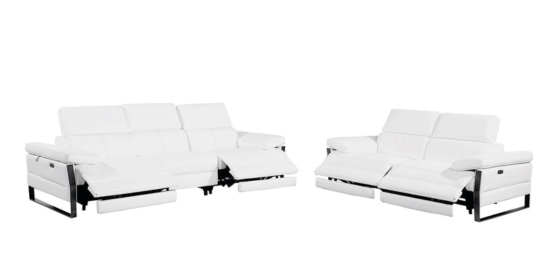 1246 - Modular Power Dual Reclining Sofa And Loveseat Set With Power Headrests