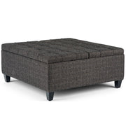 Harrison - Upholstered Coffee Table Storage Ottoman - R&R Furniture Gallery (Fountain Valley, CA)