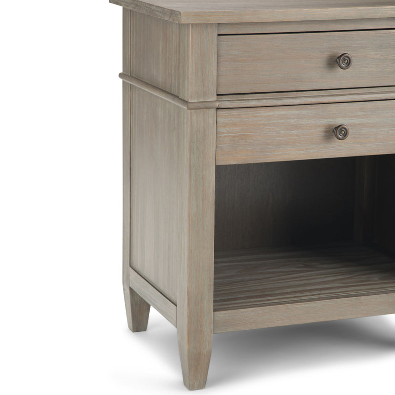 Carlton - Bedside Table, Handcrafted - R&R Furniture Gallery (Fountain Valley, CA)