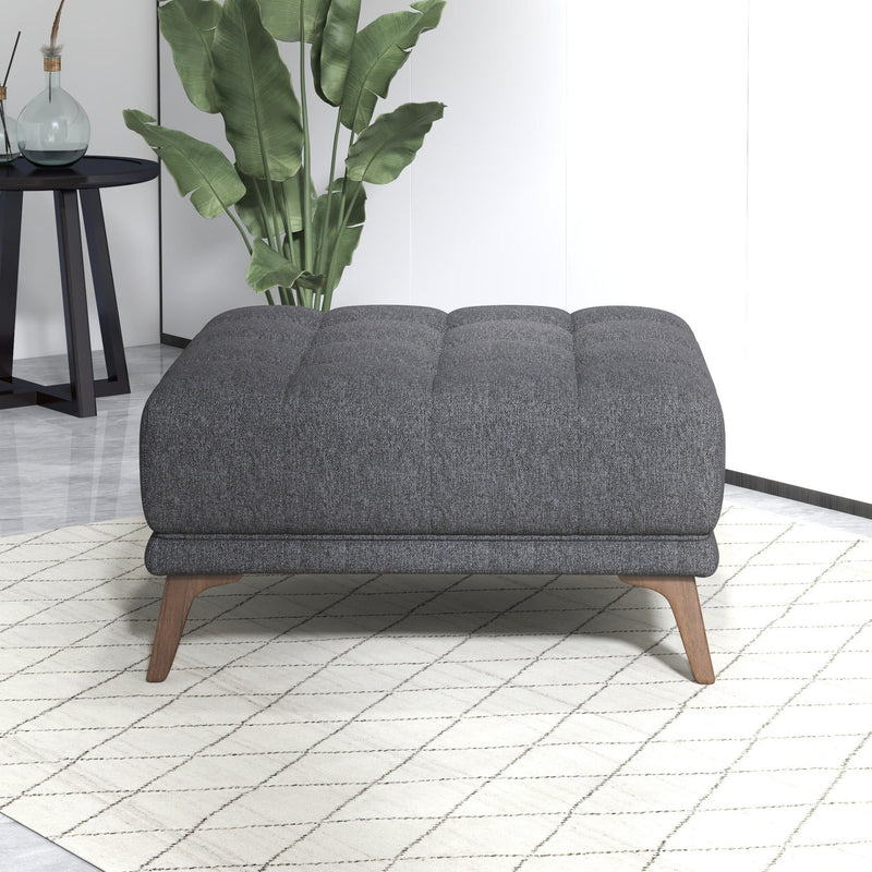 Addison - Square Upholstered Ottoman - R&R Furniture Gallery (Fountain Valley, CA)