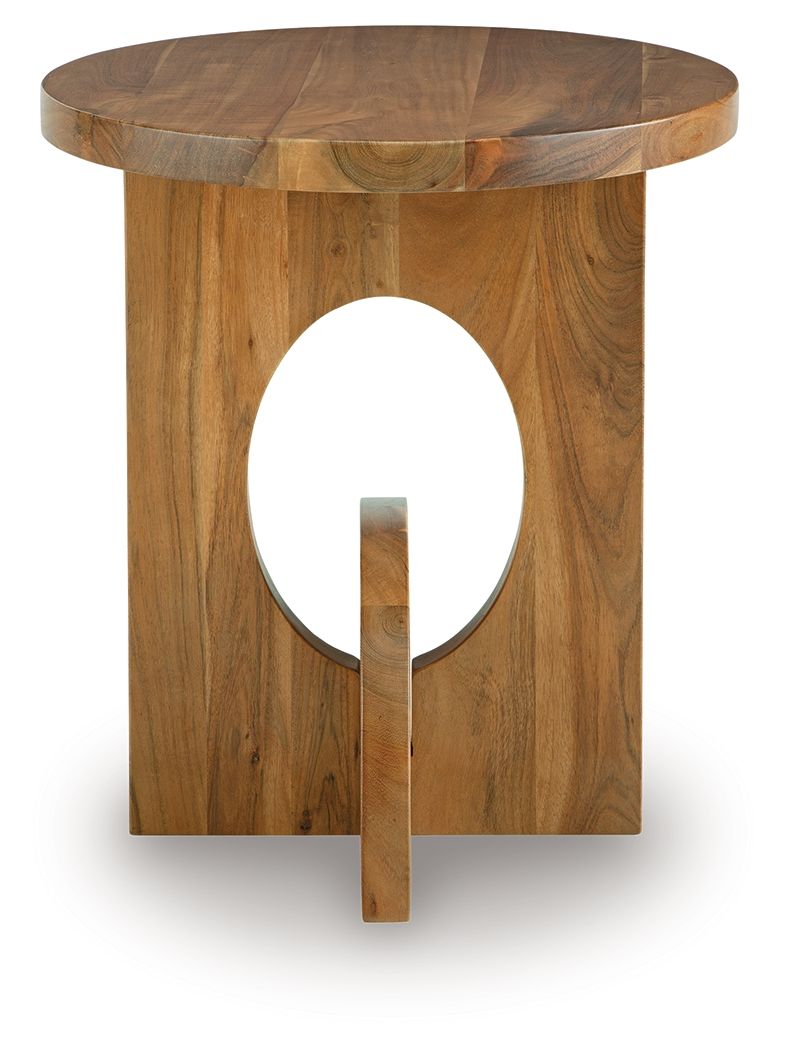 Hollbourne - Accent Table - Brown - R&R Furniture Gallery (Fountain Valley, CA)