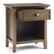 Acadian - Bedside Table, Handcrafted - R&R Furniture Gallery (Fountain Valley, CA)