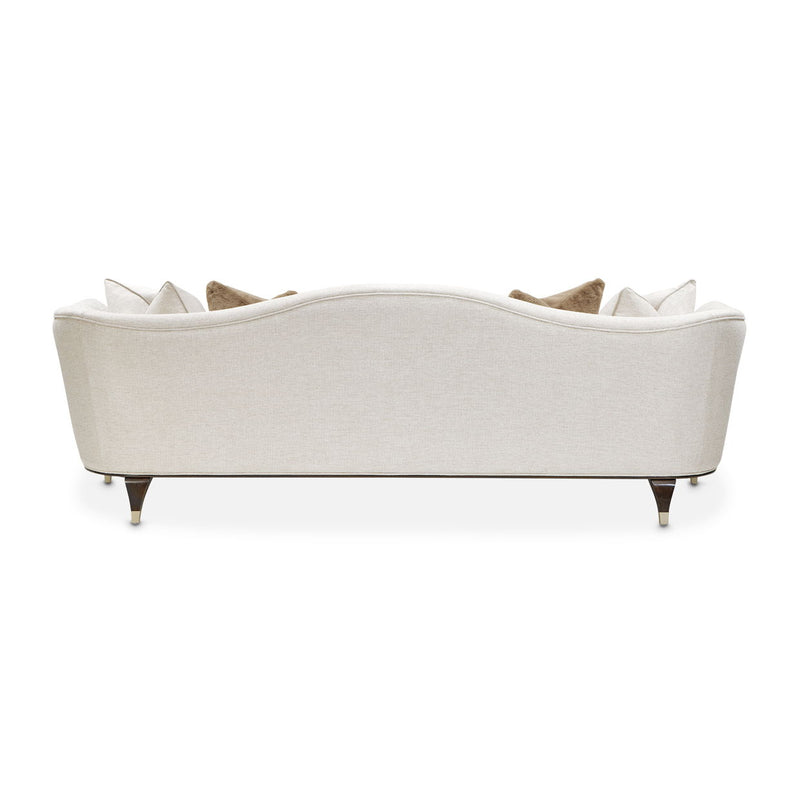 Paris Chic - Sofa - Cremini / Espresso - R&R Furniture Gallery (Fountain Valley, CA)