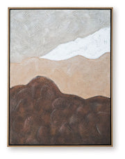 Fanthorne - Wall Art - Tan / Brown / White - R&R Furniture Gallery (Fountain Valley, CA)