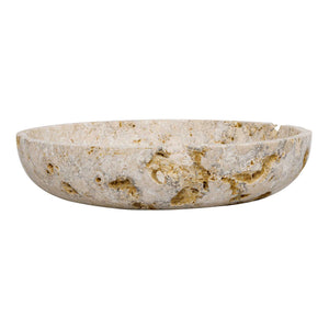 Quarried Stone - Indoor-Outdoor Bowl - Brown