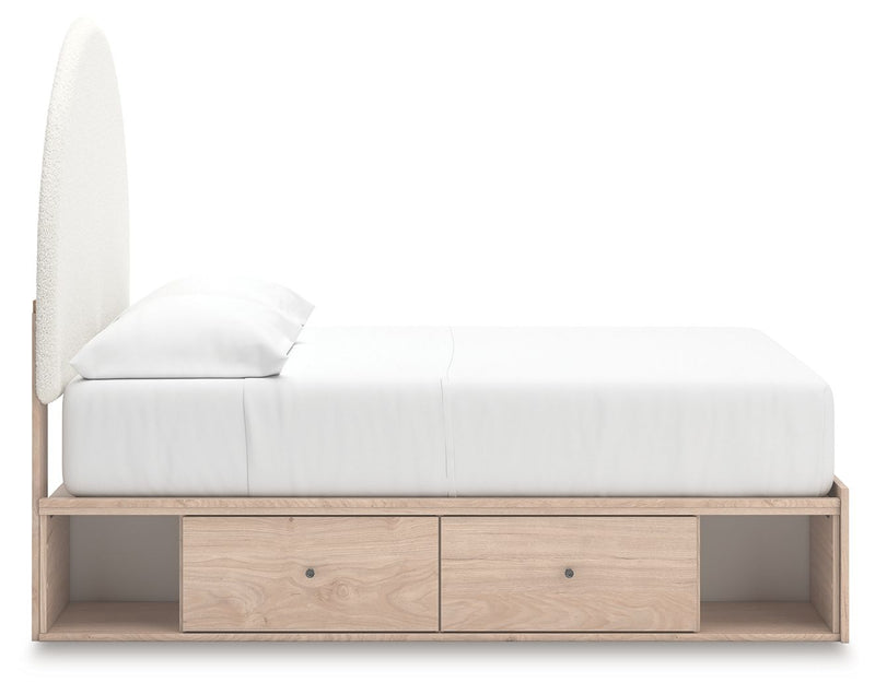 Arloster - Upholstered Panel Bed - R&R Furniture Gallery (Fountain Valley, CA)