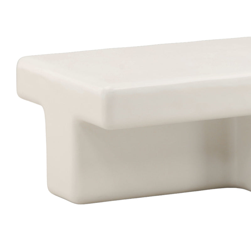 Teo - Outdoor Coffee Table - White
