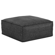 Brody - Large Square, Coffee Table Pouf - R&R Furniture Gallery (Fountain Valley, CA)