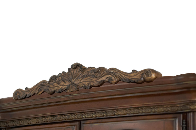 Villa Valencia - China Buffet Cabinet - Classic Chestnut - R&R Furniture Gallery (Fountain Valley, CA)