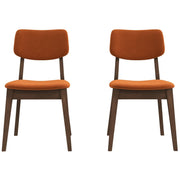 Carlos - Solid Back Side Chair (Set of 2) - R&R Furniture Gallery (Fountain Valley, CA)