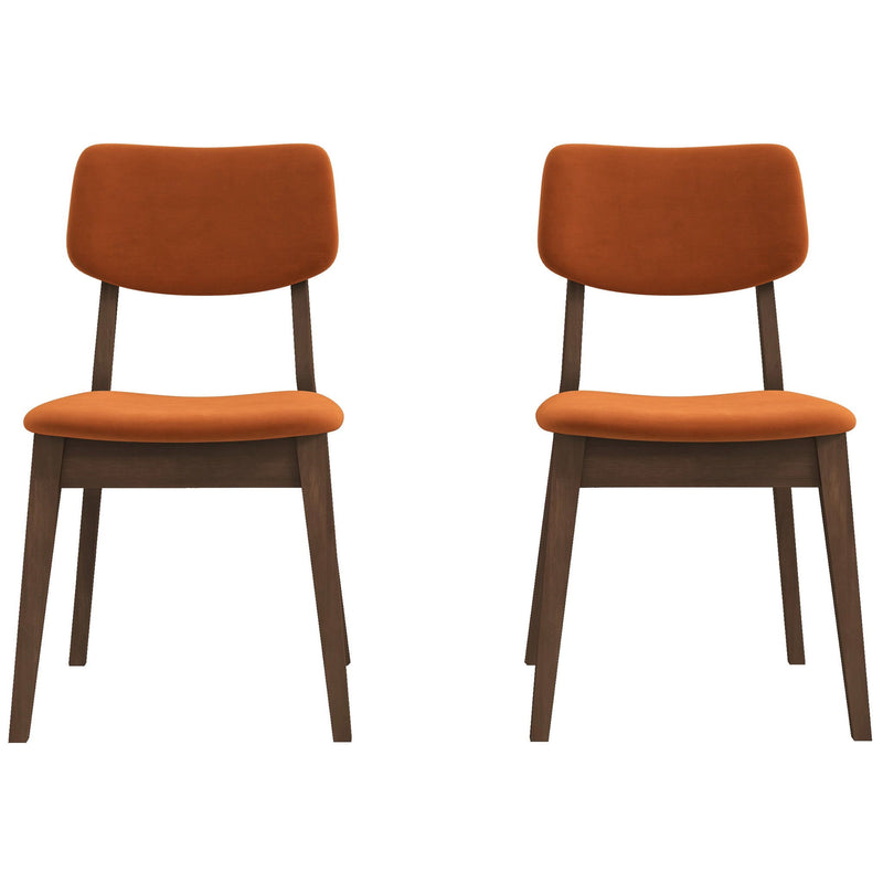 Carlos - Solid Back Side Chair (Set of 2) - R&R Furniture Gallery (Fountain Valley, CA)