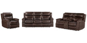 Hensley - Power Reclining Sofa Set - R&R Furniture Gallery (Fountain Valley, CA)