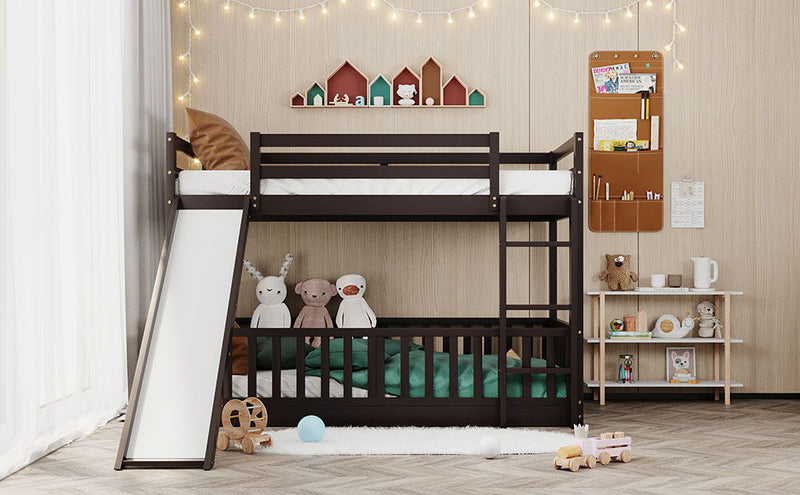 Bunk Bed With Convertible Ladder And Slide - R&R Furniture Gallery (Fountain Valley, CA)