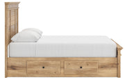 Makidern - Panel Storage Bed With Under Bed Storage Unit - R&R Furniture Gallery (Fountain Valley, CA)