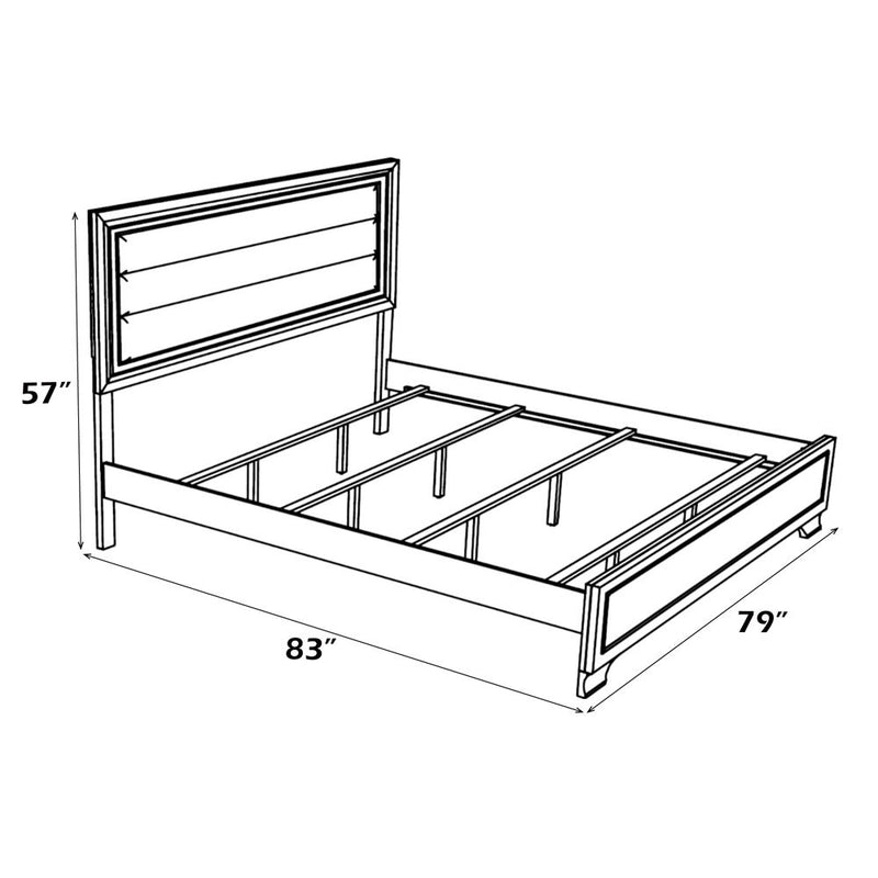 Carine II - Bed - R&R Furniture Gallery (Fountain Valley, CA)