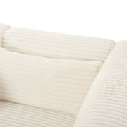 Tarra - Fluffy Oversized Corduroy Modular Sofa - R&R Furniture Gallery (Fountain Valley, CA)