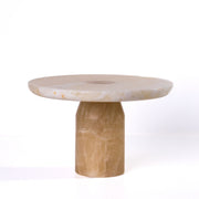 Marble Cakestand - Yellow Onyx - R&R Furniture Gallery (Fountain Valley, CA)