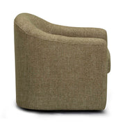 TOV Furniture Thao swivel chair with a modern design, featuring a cushioned seat and sleek metal base.