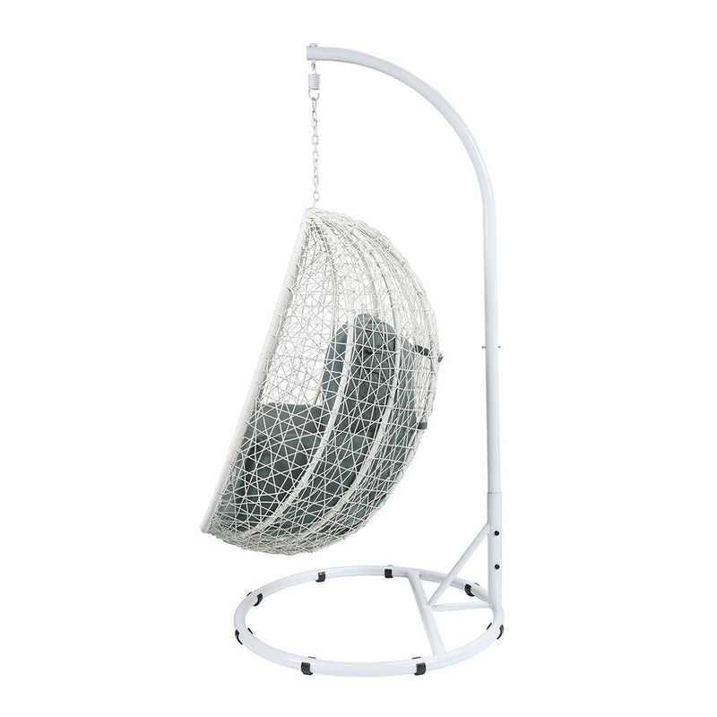 Simona - Patio Swing Chair with Stand - R&R Furniture Gallery (Fountain Valley, CA)
