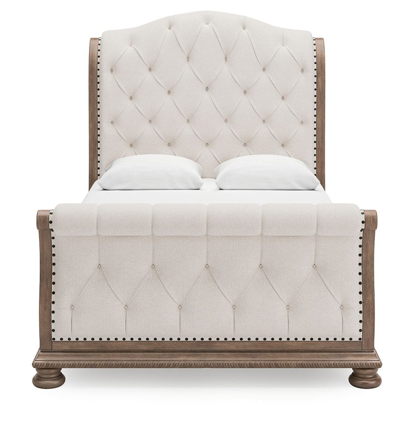 Ardenfield - Upholstered Sleigh Bed - R&R Furniture Gallery (Fountain Valley, CA)
