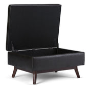 Owen - Upholstered Rectangular Storage Ottoman - R&R Furniture Gallery (Fountain Valley, CA)
