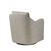Wide Seat Arm Chair With 360 Degree Rotation - R&R Furniture Gallery (Fountain Valley, CA)