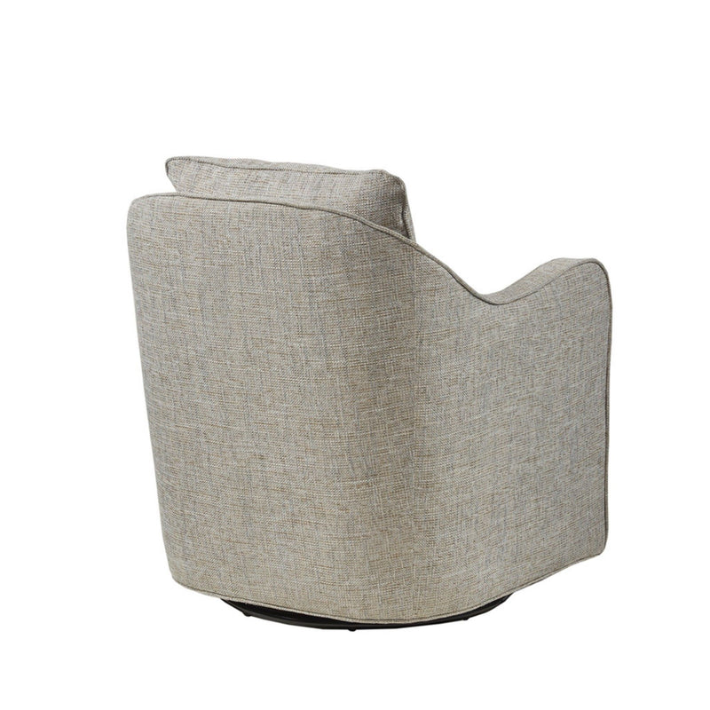 Wide Seat Arm Chair With 360 Degree Rotation - R&R Furniture Gallery (Fountain Valley, CA)