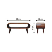 Amaya - Nordic Style Wooden Table - R&R Furniture Gallery (Fountain Valley, CA)