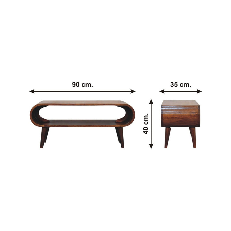 Amaya - Nordic Style Wooden Table - R&R Furniture Gallery (Fountain Valley, CA)