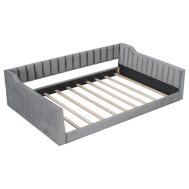 Daybed With Side Storage Pocket - R&R Furniture Gallery (Fountain Valley, CA)