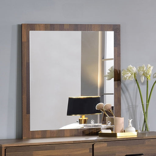 Hestia - Mirror - Walnut - R&R Furniture Gallery (Fountain Valley, CA)