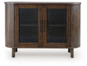 Mayridge - Accent Cabinet - Medium Brown - R&R Furniture Gallery (Fountain Valley, CA)