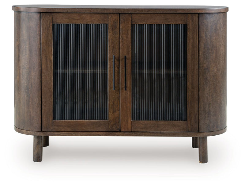 Mayridge - Accent Cabinet - Medium Brown - R&R Furniture Gallery (Fountain Valley, CA)