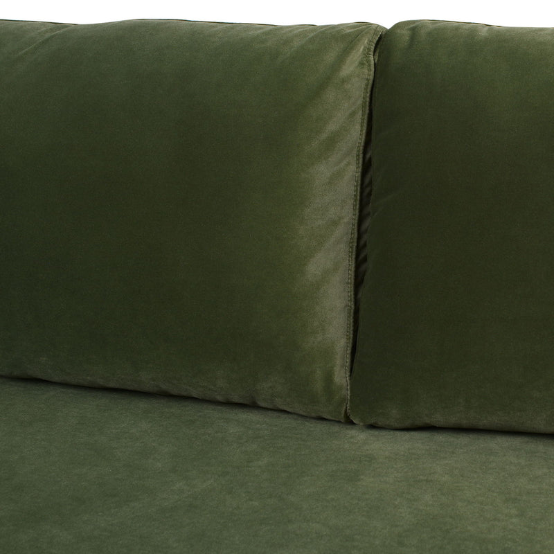 Nicholi - Mid-Century Modern Sofa - Olive Green - R&R Furniture Gallery (Fountain Valley, CA)