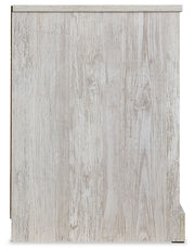 Paxberry - One Drawer Night Stand - Whitewash - R&R Furniture Gallery (Fountain Valley, CA)