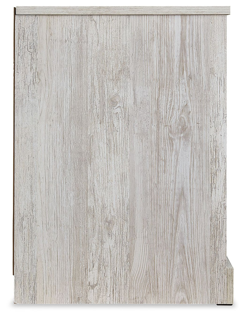 Paxberry - One Drawer Night Stand - Whitewash - R&R Furniture Gallery (Fountain Valley, CA)