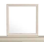 Traditional wall mirror from Glory Furniture with a classic frame, suitable for any room decor, reflecting light and space.