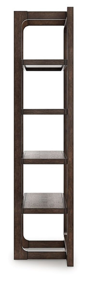 Breckington - Bookcase - Dark Brown - R&R Furniture Gallery (Fountain Valley, CA)