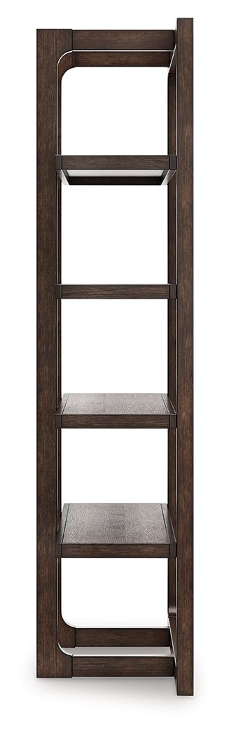 Breckington - Bookcase - Dark Brown - R&R Furniture Gallery (Fountain Valley, CA)