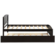 Platform Bed & Headboard, Footboard And Wood Slat Support - R&R Furniture Gallery (Fountain Valley, CA)